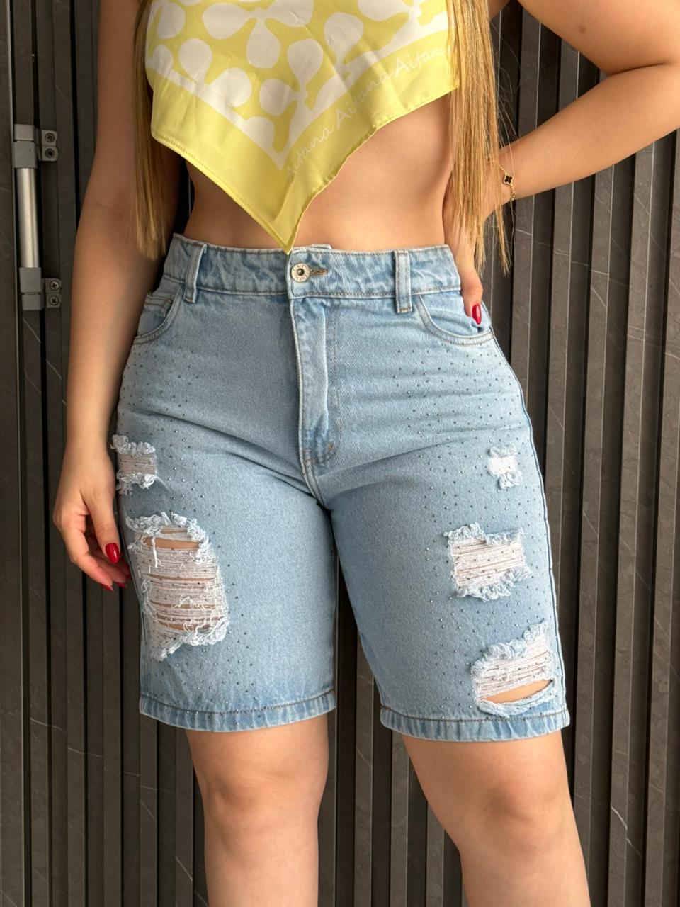 SHORT TIPO BYKER DELUXE