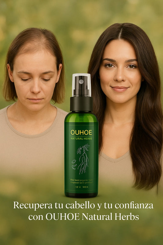 ¡ Promoción 2x1 Spray Para Crecer El Pelo OUHOE !